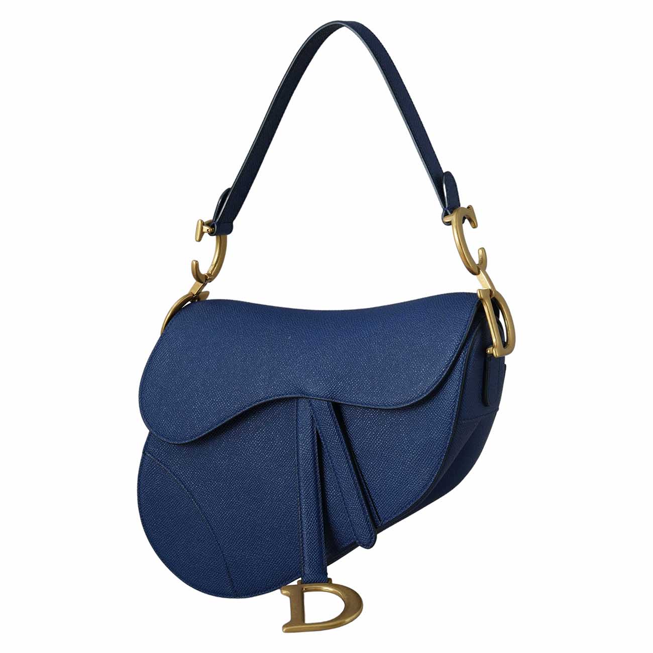 CHRISTIAN DIOR(USED)크리스찬디올 레더 새들백